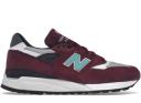 New Balance 998 Made in USA Black Blue Red