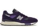 New Balance 998 Made in USA Black Blue Red