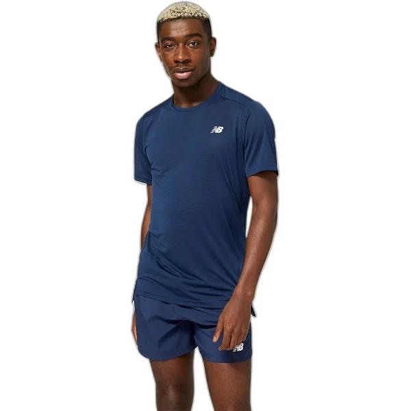 New Balance Accelerate T-Shirt - Navy - Size - L