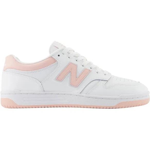 New Balance BB480LPH, White / Pink Haze