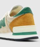 New Balance Beige & Green Made in USA 990 Sneakers