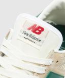 New Balance Beige & Green Made in USA 990 Sneakers