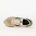 New Balance Beige & Green Made in USA 990 Sneakers