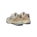 New Balance Beige Made in USA 990v4 Sneakers