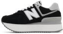 New Balance Black 574+ Sneakers