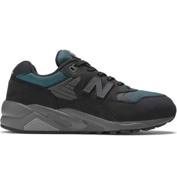 New Balance Black & Green 580 Sneakers