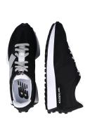 New Balance Black & Grey 327 Sneakers