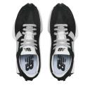 New Balance Black & Grey 327 Sneakers