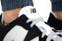 New Balance Black & Grey 327 Sneakers