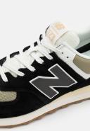 New Balance Black ML574 Sneakers