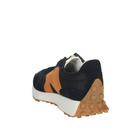 New Balance Black & Orange 327 Sneakers