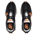 New Balance Black & Orange 327 Sneakers