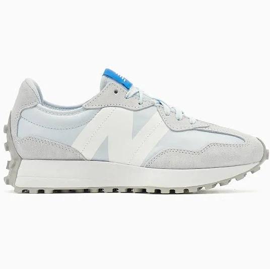 New Balance Blue & Gray 327 Sneakers