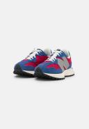 New Balance Blue & Red 327 Sneakers