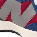 New Balance Blue & Red 327 Sneakers
