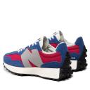 New Balance Blue & Red 327 Sneakers