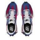 New Balance Blue & Red 327 Sneakers