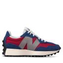 New Balance Blue & Red 327 Sneakers