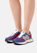 New Balance Blue & Red 327 Sneakers