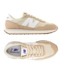 New Balance Brown & Beige 237 Sneakers