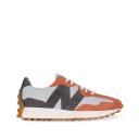 New Balance Brown & Grey 327 Sneakers