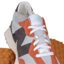 New Balance Brown & Grey 327 Sneakers