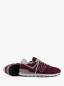 New Balance Burgundy 574 Core Sneakers