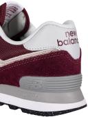 New Balance Burgundy 574 Core Sneakers