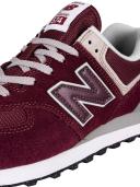 New Balance Burgundy 574 Core Sneakers