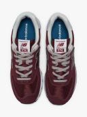 New Balance Burgundy 574 Core Sneakers