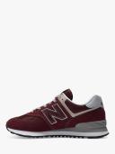 New Balance Burgundy 574 Core Sneakers