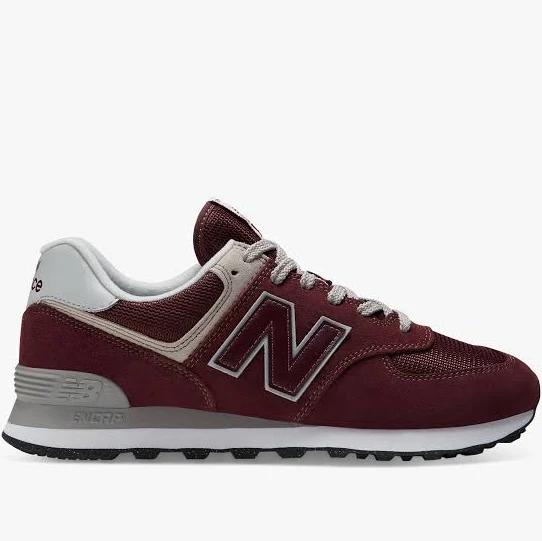 New Balance Burgundy 574 Core Sneakers