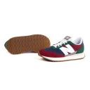 New Balance Burgundy & Green 237v1 Sneakers