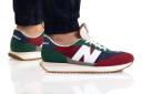 New Balance Burgundy & Green 237v1 Sneakers