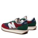 New Balance Burgundy & Green 237v1 Sneakers
