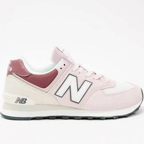 New Balance Classics - Pink Low-Tops - 574 - Unisex - Size 5, M5/W6.5 at The Iconic
