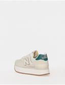 New Balance Cream 574+ Trainers