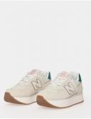 New Balance Cream 574+ Trainers