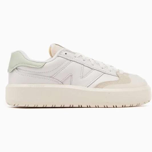 New Balance CT302 Sneakers in White & Green