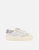 New Balance CT302 Sneakers in White & Lilac