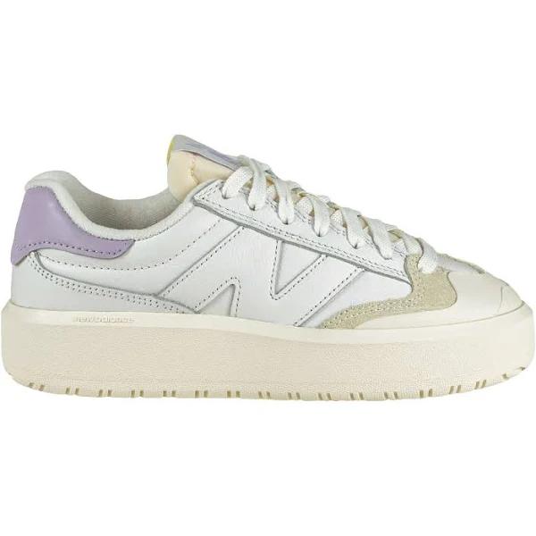 New Balance CT302 Sneakers in White & Lilac