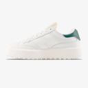 New Balance CT302 Sneakers in White with Green Detail