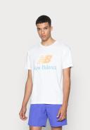 New Balance Essentials Celebrate Split Logo Short Sleeve T-Shirt White XL Man