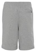 New Balance Essentials Stacked Logo Athletic Shorts Grey Kids - M