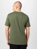 New Balance Essentials Stacked Logo Cotton Short Sleeve T-Shirt Green L Man
