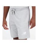 New Balance Essentials Stacked Logo French Terry Shorts Grey L Man
