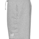 New Balance Essentials Stacked Logo French Terry Shorts Grey S Man