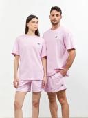 New Balance Unisex Uni-ssentials Cotton T-Shirt Lilac Cloud - Size U5