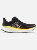 New Balance Fresh Foam 1080 V12 Shoes Black Grey Yellow - 44