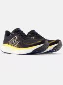 New Balance Fresh Foam 1080 V12 Shoes Black Grey Yellow - 44